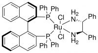 Dichloro[(R)-(+)-2,2-bis(diphenylphosphino)-1,1-binaphthyl][(1R,2R)-(+)-1,2-diphenylethylenediamine)ruthenium(II) 701556-100MG