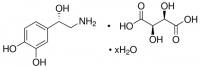 Norepinephrine L-bitartrate hydrate