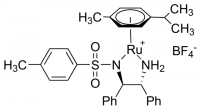 [((1R,2R)-2-Amino-1,2-diphenylethyl)(p-tosyl)amido](p-cymene)ruthenium(II) tetrafluoroborate 717789-100MG