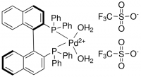 [(R)-(+)-2,2-Bis(diphenylphosphino)-1,1-binaphthyl]-diaquo-palladium(II) bis(triflate) 
