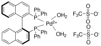 [(S)-()-2,2-Bis(diphenylphosphino)-1,1-binaphthyl]-diaquo-palladium(II) bis(triflate) 