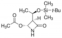 [3R(1R,4R)]-(+)-4-Acetoxy-3-[1-(tert-butyldimethylsilyloxy)ethyl]-2-azetidinone 