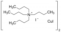 Bis[(tetrabutylammonium iodide)copper(I) iodide] 