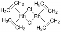 Di--chlorotetraethylene dirhodium(I) 