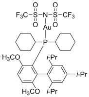 [2-(Dicyclohexylphosphino)-3,6-dimethoxy-2,4,6-triisopropyl-1,1-biphenyl]gold(I) bis(trifluoromethanesulfonyl)imide 