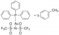 [Bis(trifluoromethanesulfonyl)imidate](triphenylphosphine)gold(I) (2:1) toluene adduct 