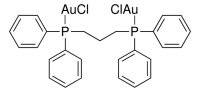 Bis(chlorogold(I)) 1,3-bis(diphenylphosphino)propane 