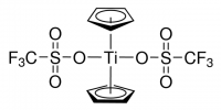 Bis(cyclopentadienyl)titanium(IV) bis(trifluoromethanesulfonate) 