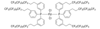 Bis[tris(3-(1H,1H,2H,2H-perfluorodecyl)phenyl)phosphine]palladium(II) dichloride 