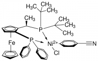 Chloro(4-cyanophenyl)[(R)-1-[(S)-2-(diphenylphosphino)ferrocenyl]ethylditertbutylphosphine]nickel(II) 900944-250MG