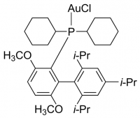 Chloro[2-(dicyclohexylphosphino)-3,6-dimethoxy-2,4,6-triisopropyl-1,1-biphenyl]gold(I) 