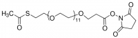 dPEG�12-SATA (S-acetyl-dPEG�12-NHS ester) 