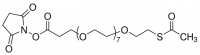 dPEG�8-SATA (S-acetyl-dPEG�8-NHS ester) 