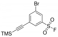 3-Bromo-5-((trimethylsilyl)ethynyl)benzenesulfonyl fluoride 900859-50MG