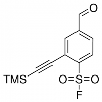 4-Formyl-2-((trimethylsilyl)ethynyl)benzenesulfonyl fluoride 900865-50MG