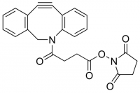 Dibenzocyclooctyne-N-hydroxysuccinimidyl ester 