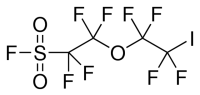 Tetrafluoro-2-(tetrafluoro-2-iodoethoxy)ethanesulfonyl fluoride 