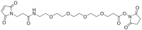 O-[N-(3-Maleimidopropionyl)aminoethyl]-O-[3-(N-succinimidyloxy)-3-oxopropyl]triethylene glycol 712582-100MG