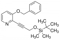 3-(Benzyloxy)-2-(3-((tert-butyldimethylsilyl)oxy)prop-1-yn-1-yl)pyridine ADE000137-1G