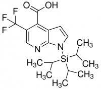 5-(Trifluoromethyl)-1-(triisopropylsilyl)-1H-pyrrolo[2,3-b]pyridine-4-carboxylic acid ADE001050-1G