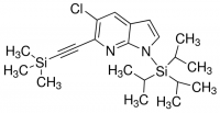 5-Chloro-1-(triisopropylsilyl)-6-((trimethylsilyl)ethynyl)-1H-pyrrolo[2,3-b]pyridine ADE001317-1G