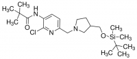 N-(6-((3-((tert-Butyldimethylsilyloxy)methyl)pyrrolidin-1-yl)methyl)-2-chloropyridin-3-yl)pivalamide ADE000716-1G