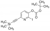 tert-Butyl 2-iodo-6-((trimethylsilyl)ethynyl)pyridin-3-yl carbonate ADE000622-1G