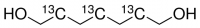 1,7-Heptanediol-2,4,6-13C3 