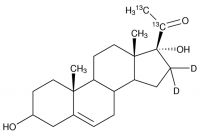 17-Hydroxypregnenolone-20,21-13C2,16,16-d2 