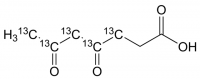 4,6-Dioxoheptanoic acid-3,4,5,6,7-13C5 