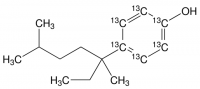 4-(3,6-Dimethyl-3-heptyl)phenol-(phenyl-13C6) 