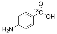 4-Aminobenzoic acid-alpha-13C 