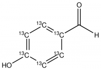4-Hydroxybenzaldehyde-(phenyl-13C6) 