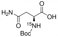 Boc-Asn-OH-(-amine-15N) 