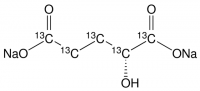 D--Hydroxyglutaric acid-13C5 disodium salt 