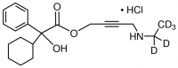 Desethyloxybutynin chloride-(ethyl-d5) 
