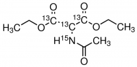 Diethyl acetamidomalonate-13C3, 15N 