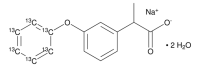Fenoprofen-(3-phenoxy-13C6) sodium salt dihydrate 