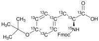 Fmoc-Tyr (t-Bu)-OH-13C9,15N 