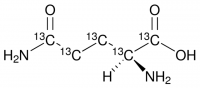 L-Glutamine-13C5 
