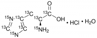 L-Histidine-13C6,15N3 hydrochloride monohydrate 