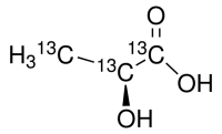 L-Lactic acid-13C3 solution 