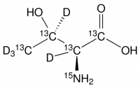 L-Threonine-13C4,15N,2,3,4,4,4-d5 