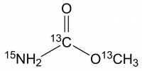 Methyl carbamate-13C2,15N 