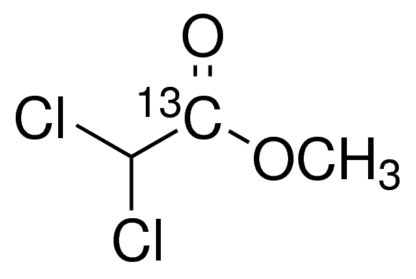 Methyl dichloroacetate-1-13C 