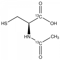 N-Acetyl-1-13C-L-cysteine-1-13C 