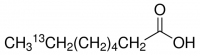 Octanoic acid-7-13C 