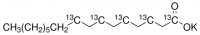 Potassium palmitate-1,3,5,7,9-13C5 