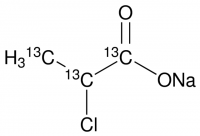 Sodium 2-chloropropionate-13C3 