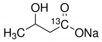 Sodium DL-3-hydroxybutyrate-1-13C 